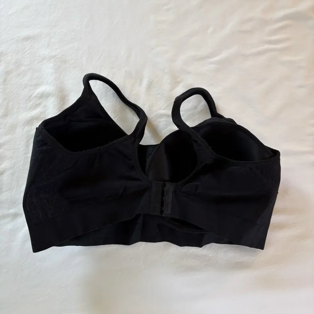 Truekind Daily Comfort Wireless Shaper Bra Black Size 3XL Style 10022